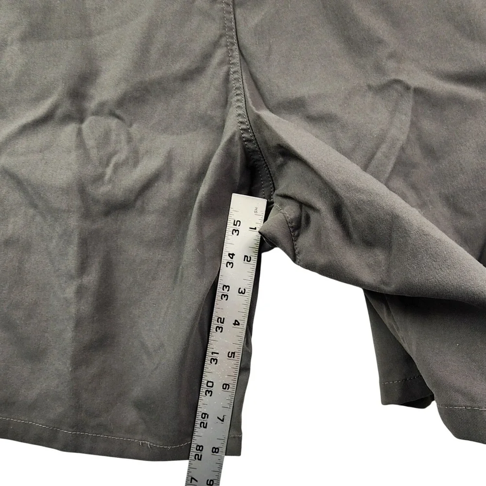 Wrangler 36 Gray All Terrain Gear ATG Cargo Shorts Hiking Outdoor Gorpcore